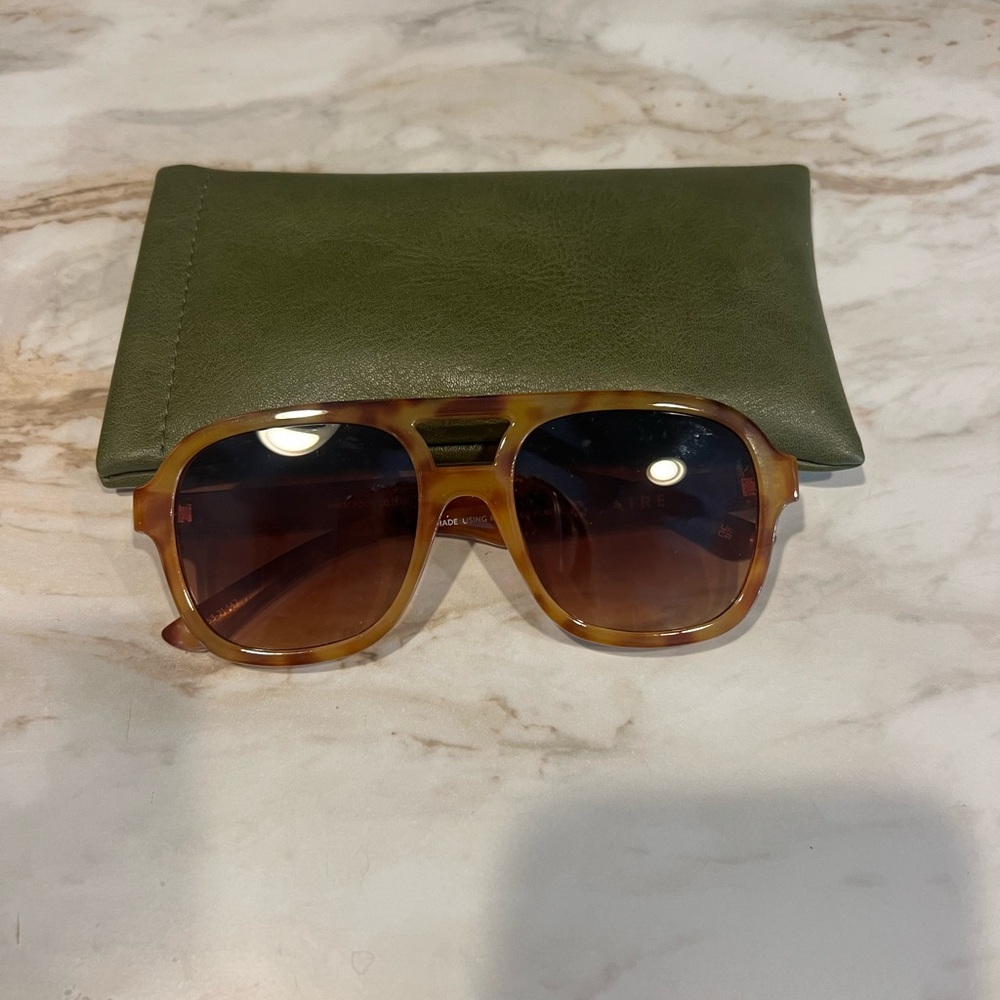 Aire Aviator Sunglasses from Revolve never worn!